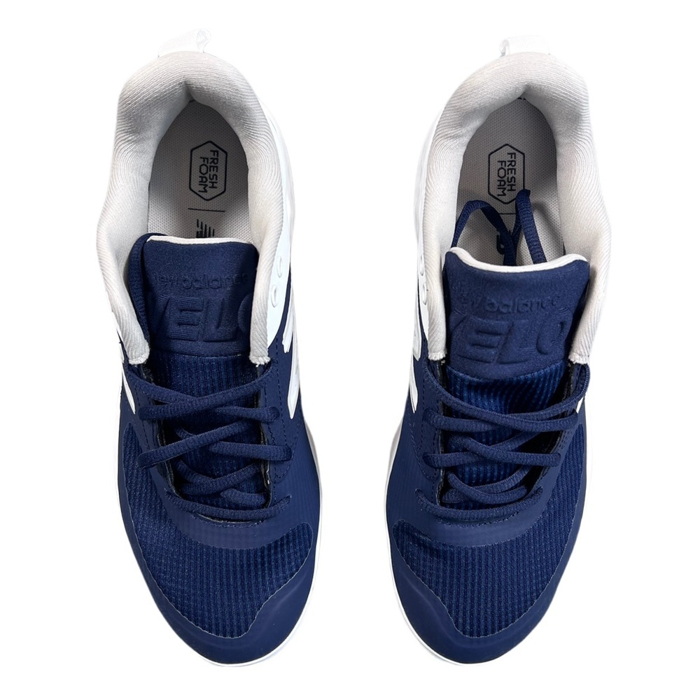 New Balance Fresh Foam Baseball/Softball Cleats Navy White NWOT W 9 / M 7.5 - Picture 5 of 10